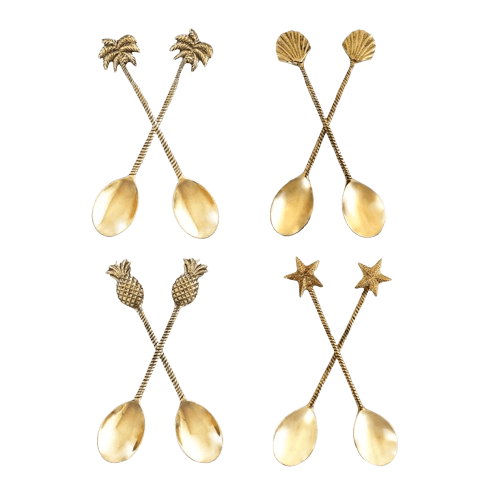 BRASS CUTLURY (POLISH) SET OF 2